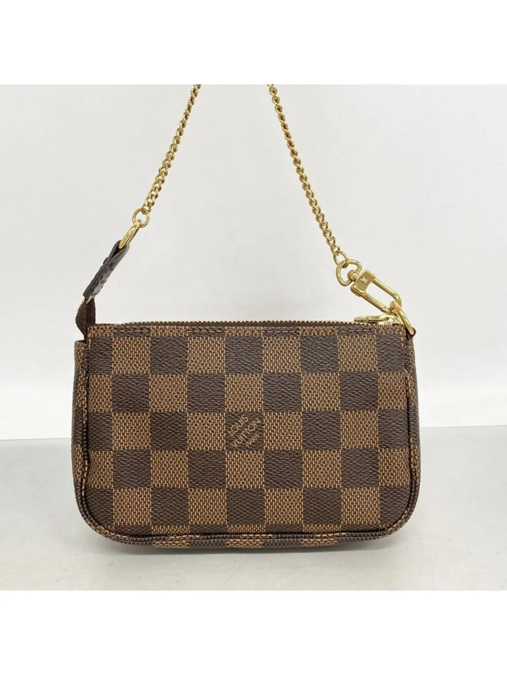 Louis Vuitton Pouch Damier Mini Pochette Accessoires Ebene